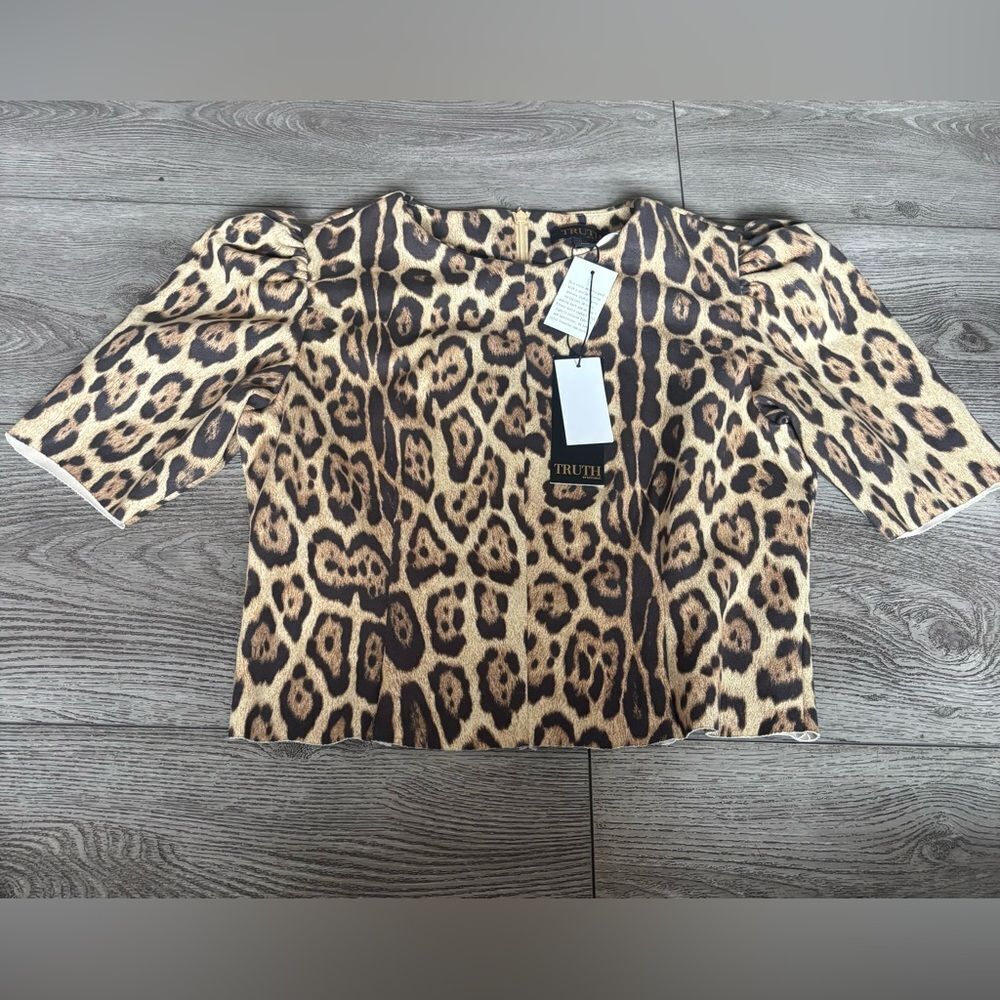 Truth by republic Leopard Print Women's Top